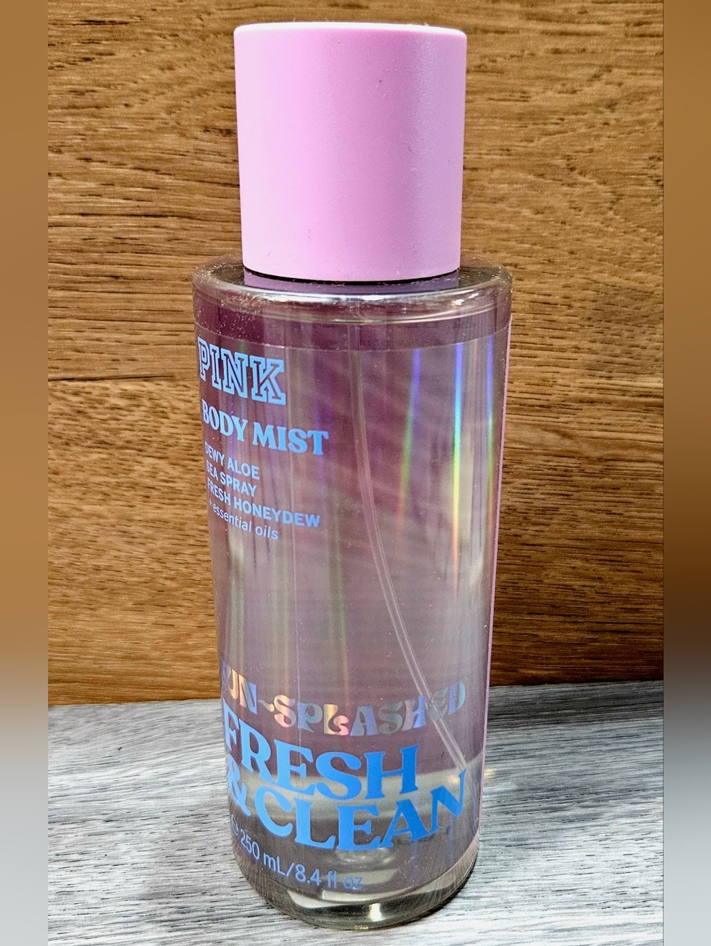 PINK By Victoria's Secret Fresh & Clean Sun Splashed Body Mist NEW 8.4oz Beach